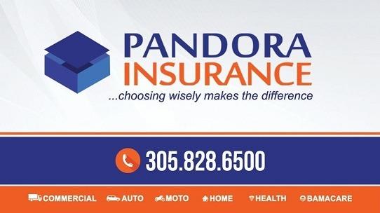 Pandora Insurance - phone number 305-828-6500