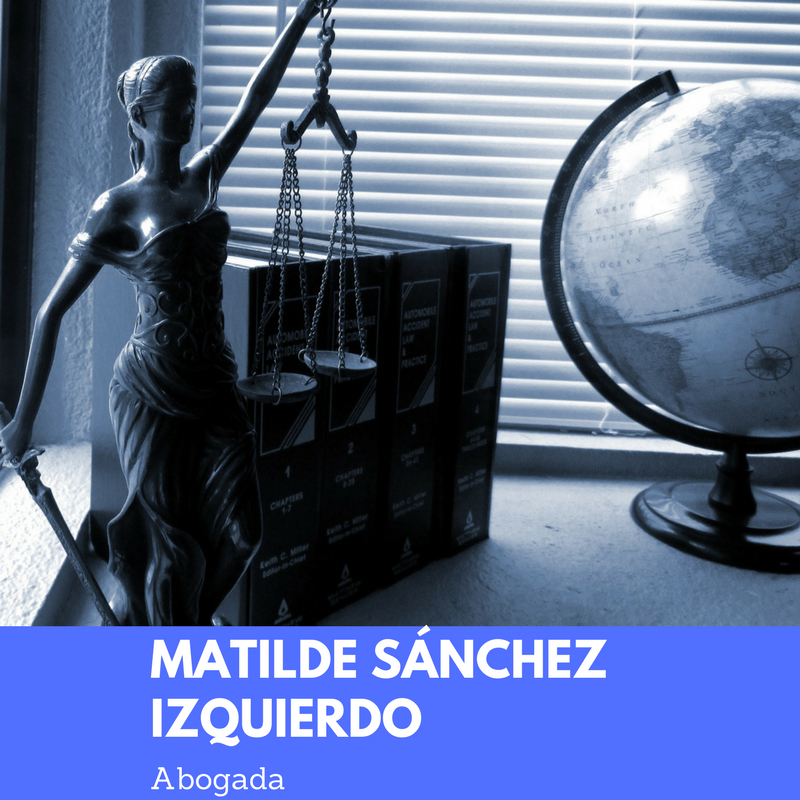 Abogada Matilde Sánchez Izquierdo Cartagena