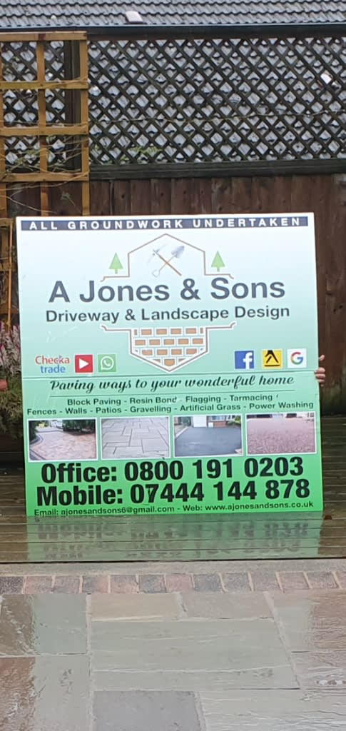 Images A Jones & Sons Driveways & Landscape Design
