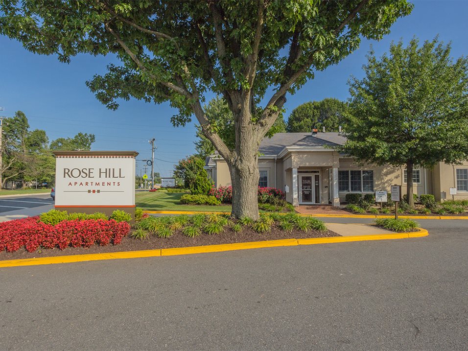 Rose Hill Apartments Entrance