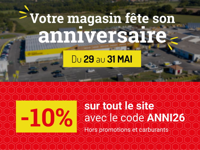 Offre exceptionnelle du 29 au 31 mai 2026