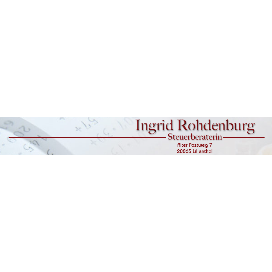 Logo Ingrid Rhodenburg Steuerberaterin
