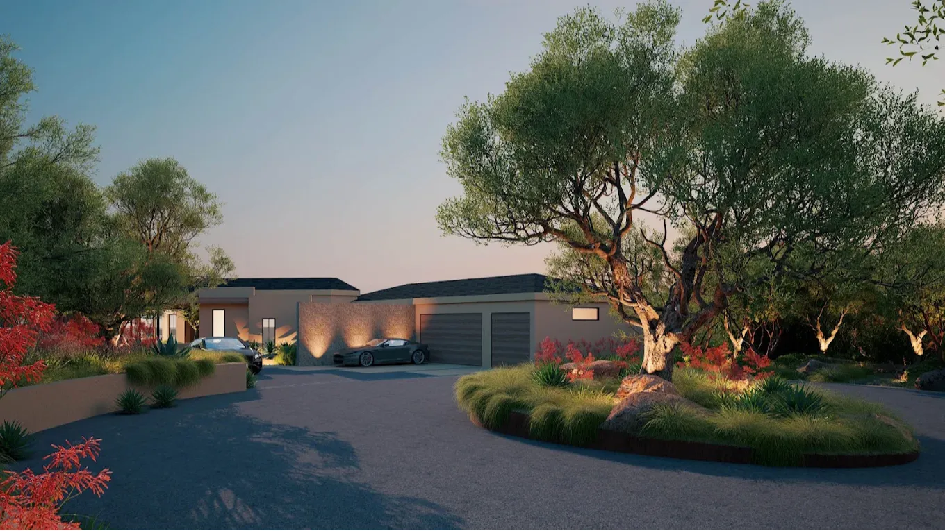 Front Pathway Landscape