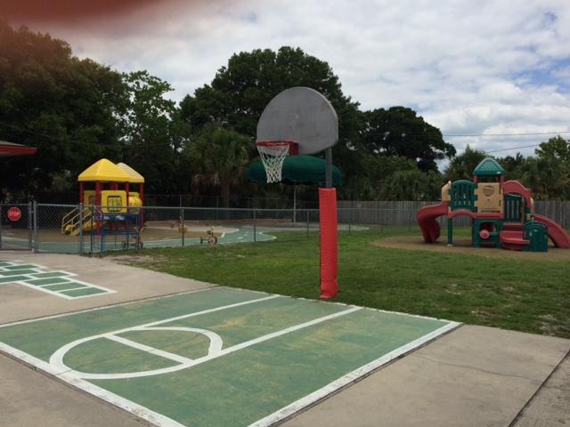 We have a great space for all of our age groups to enjoy outside activities.