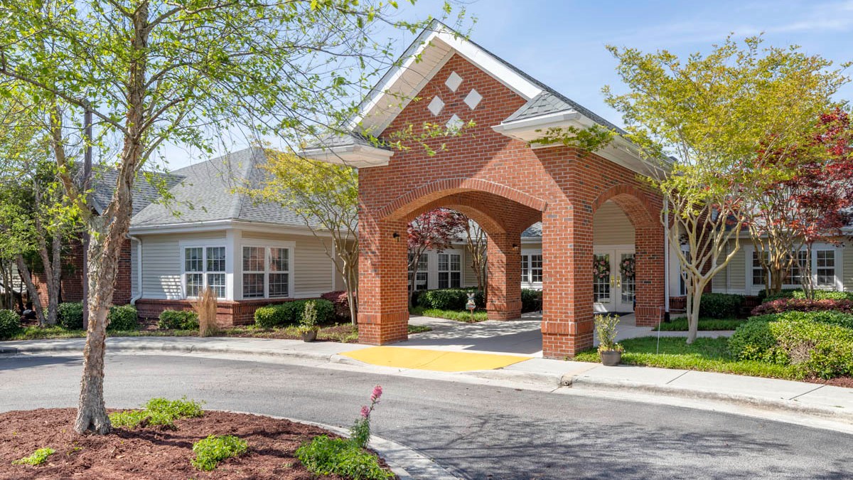 Brookdale Wilmington Entrance