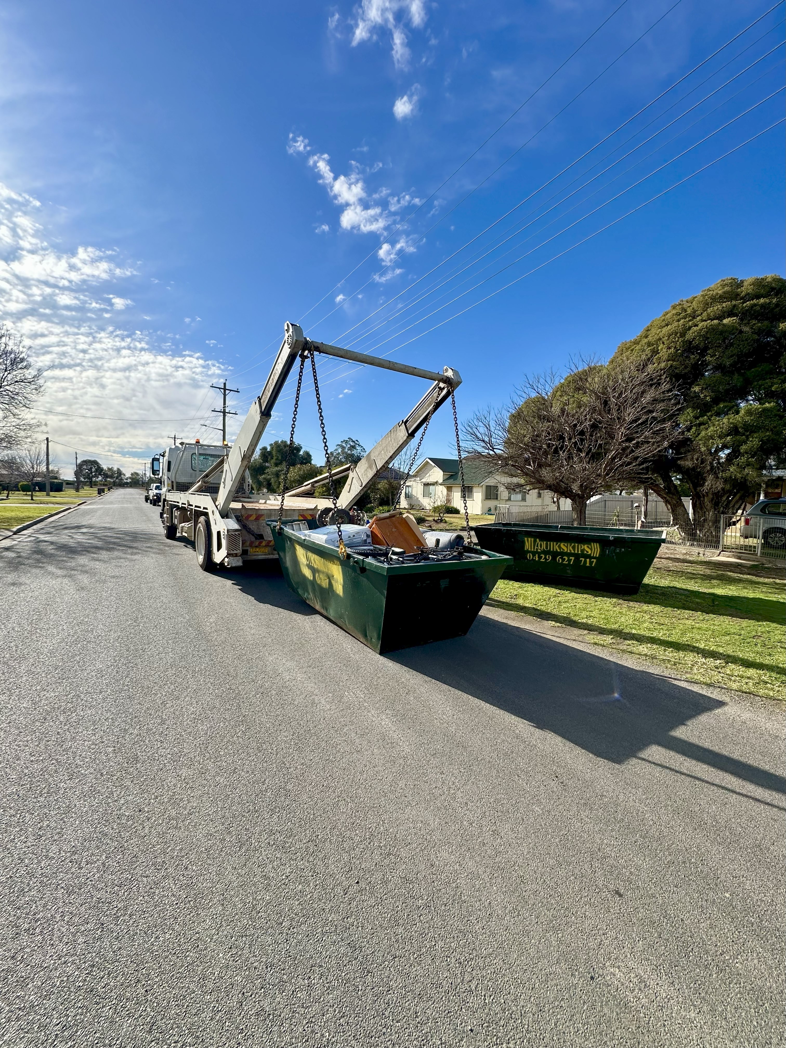 Images MIA Quikskips and MIA Quik Waste