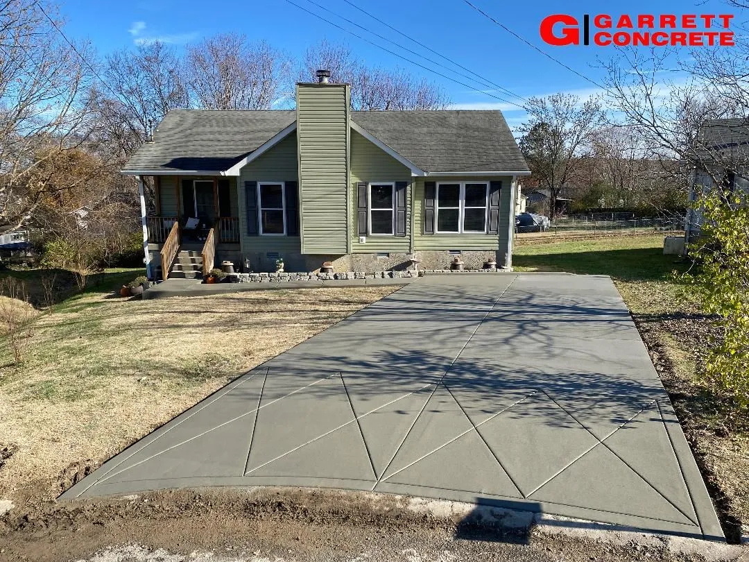 concrete driveway garrett concrete decorative concrete driveway