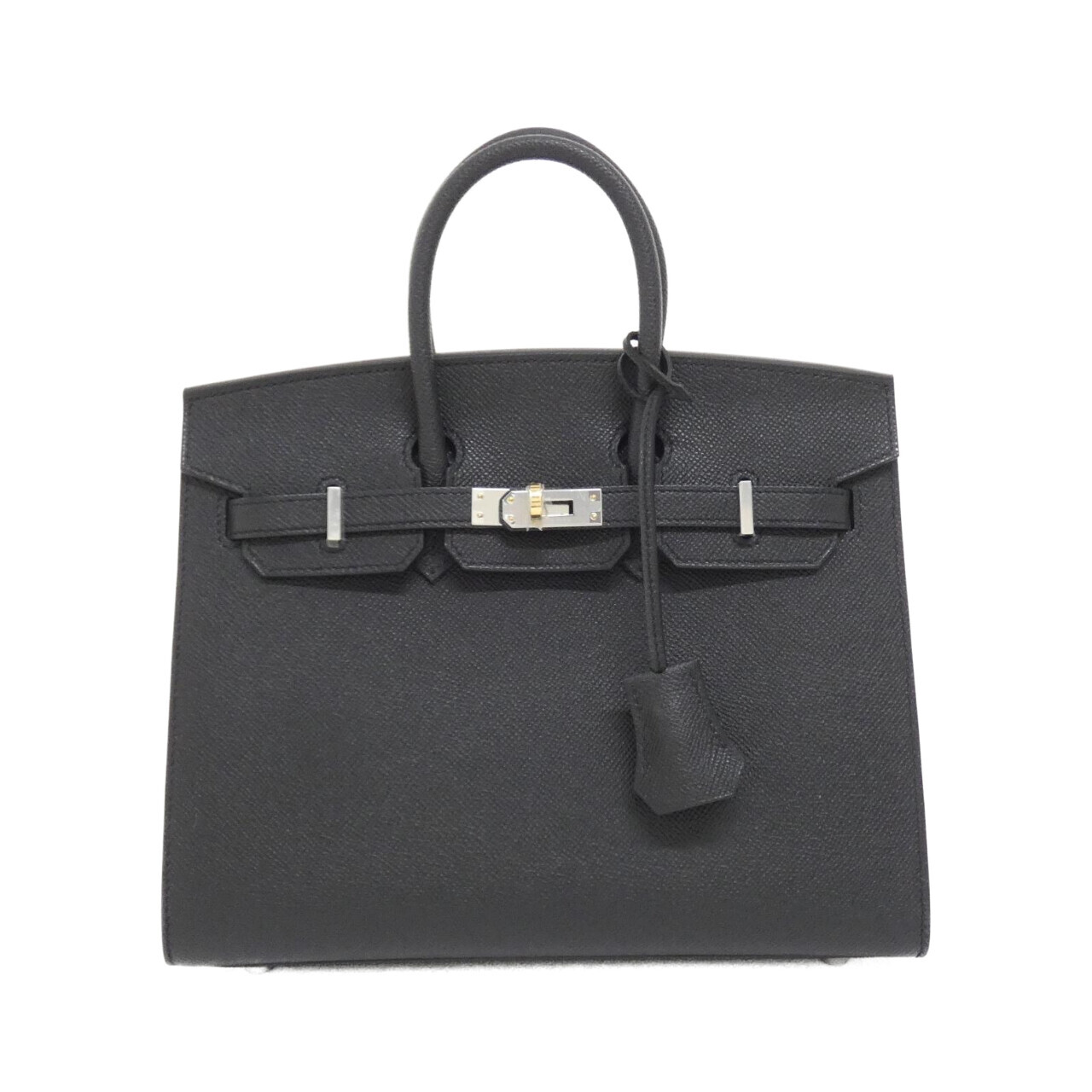 エルメス バーキン セリエ エレクトラム 25cm エプソン BLACK K刻印