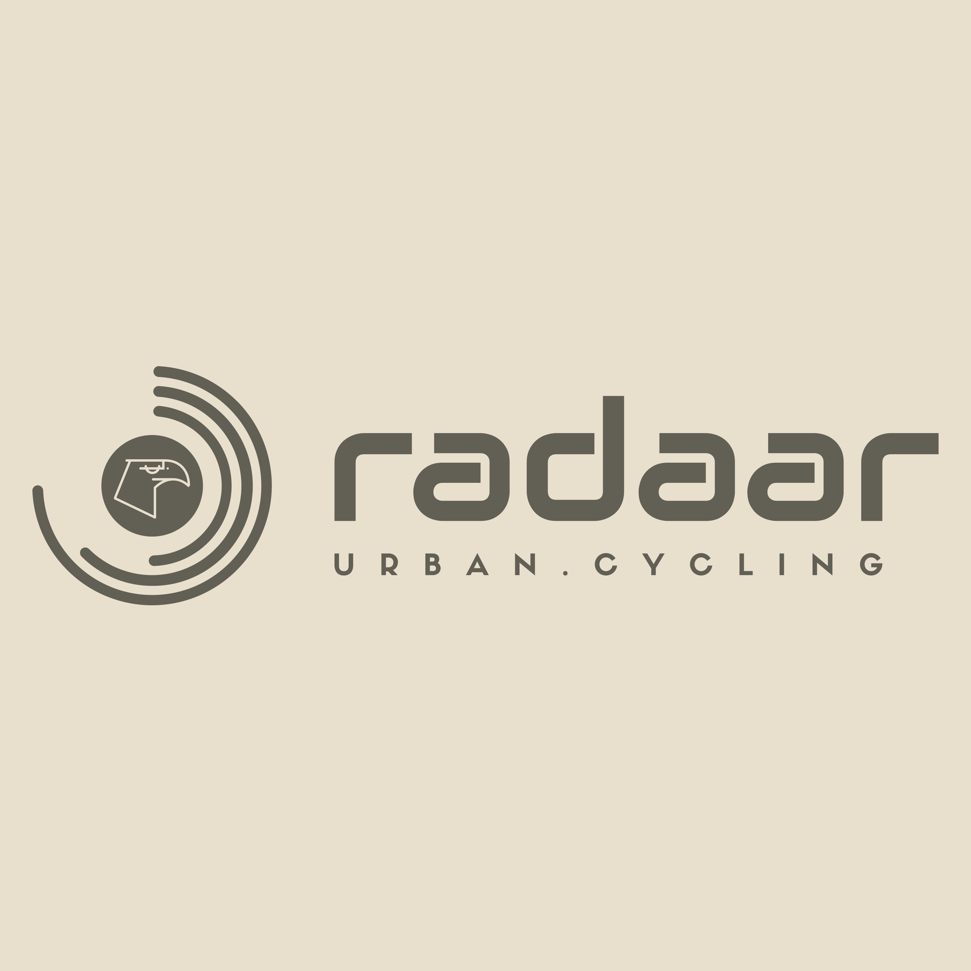 Radaar Urban Cycling Logo