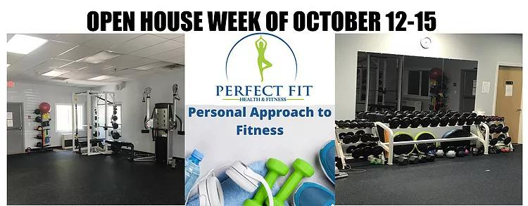 Join us during our Open House week to learn more about what Perfect Fit Health and Fitness has to offer. Meet the owner, fitness coach and group fitness instructor, and meet our personal trainers. Join our live fitness classes throughout the week! You can join us online or in our studio.