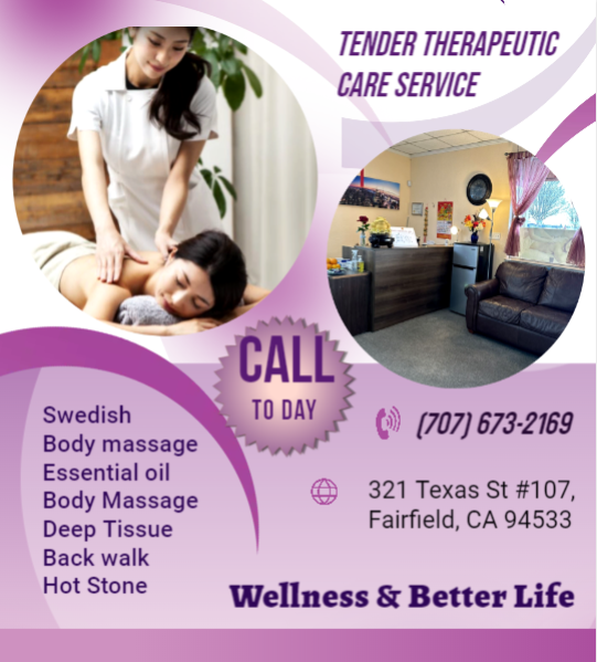 As Licensed massage professionals, my intention is to provide quality care,
inspire others toward better health, and utilize my training and experience
in therapeutic bodywork to put your mind and body at ease.