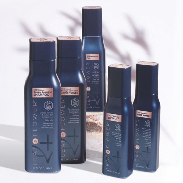 Avissa Salon in Ann Arbor proudly offers Leaf & Flower® CBD Hair Care, professional products formula 