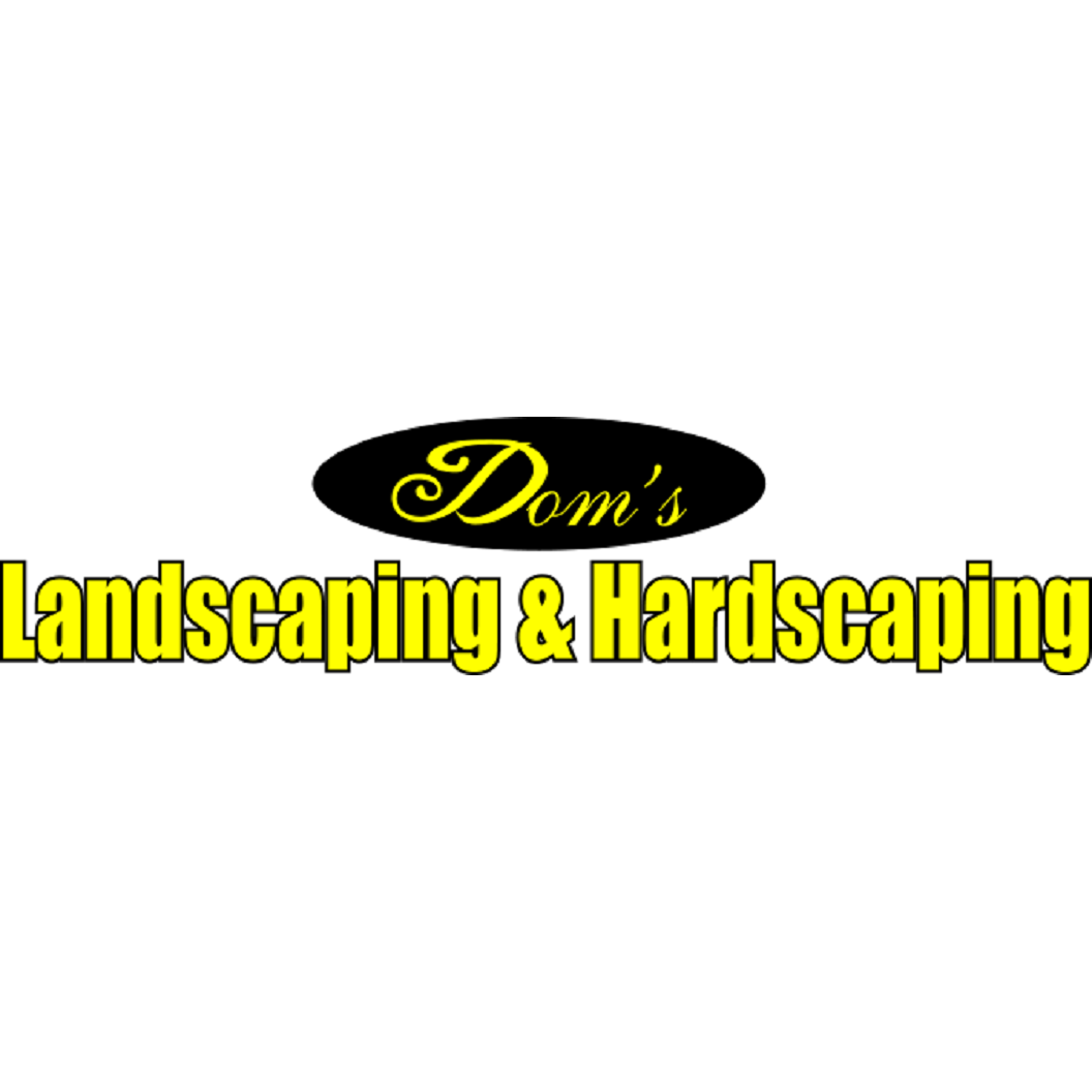 Dom's Landscaping and Hardscaping Logo