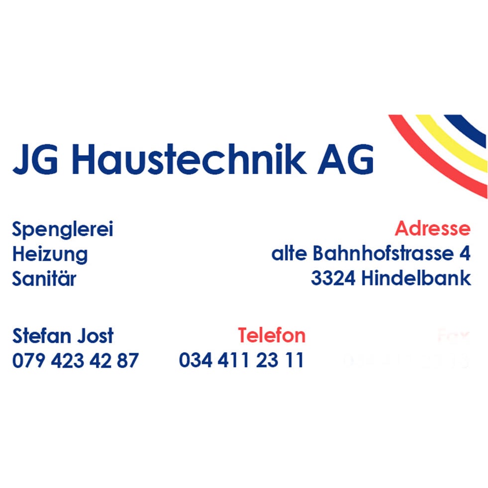 JG Haustechnik AG Logo