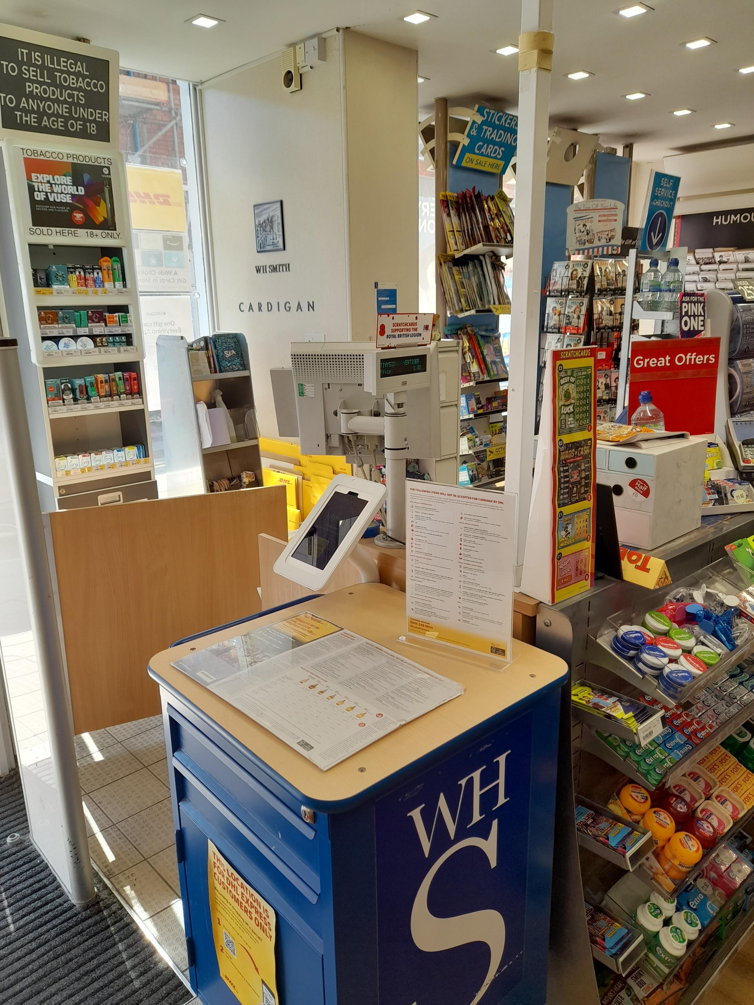 Images DHL Express Service Point (WHSmith Cardigan)