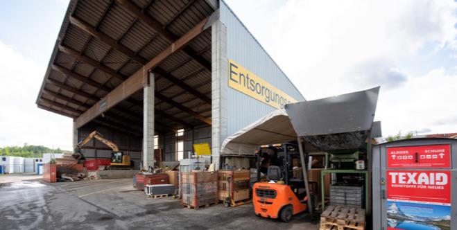 REWAG Recycling- und Entsorgungscenter Wiggertal AG, Gewerbegebiet Kornweg in Oftringen