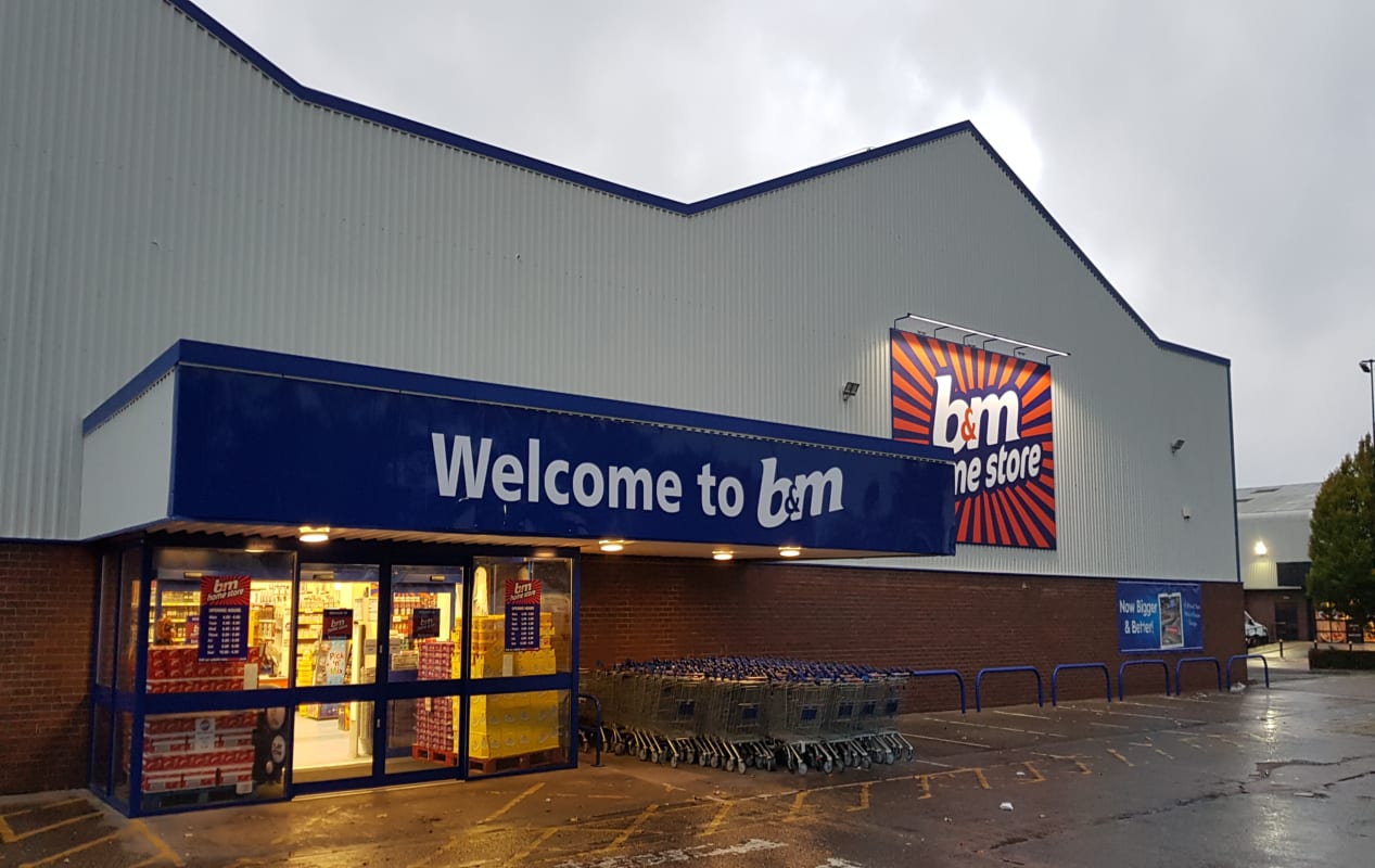 B&M's Shrewsbury store re-opened even bigger and better after a few weeks of renovation.