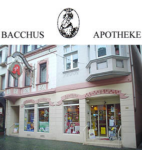 Aussenansicht der Bacchus-Apotheke