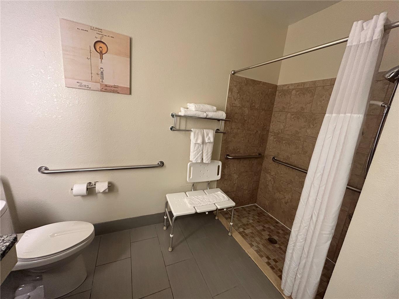 Roll-In Shower Bathroom