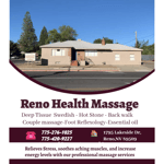 Reno Health Massage Logo