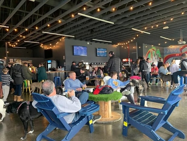 Images Crate Escapes Dog Park + Bar