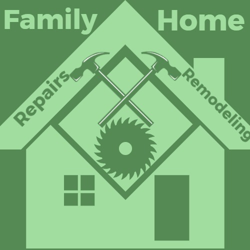 Family Home Repair &amp; Remodeling Logo