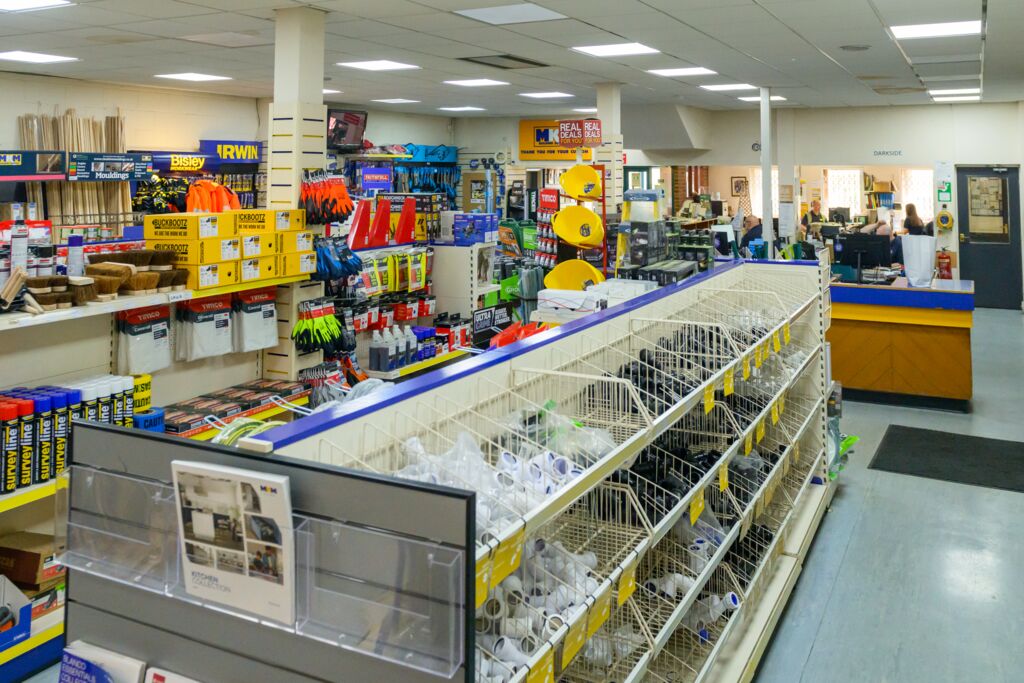 Image of branch shelving units