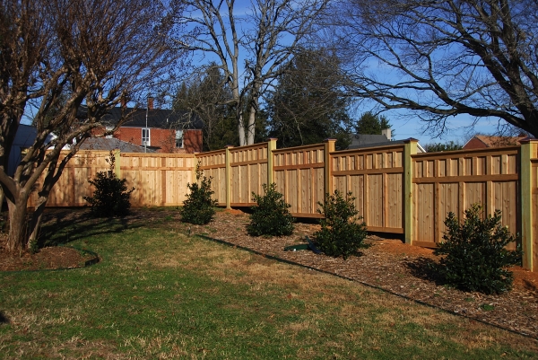 Custom Cedar Fence