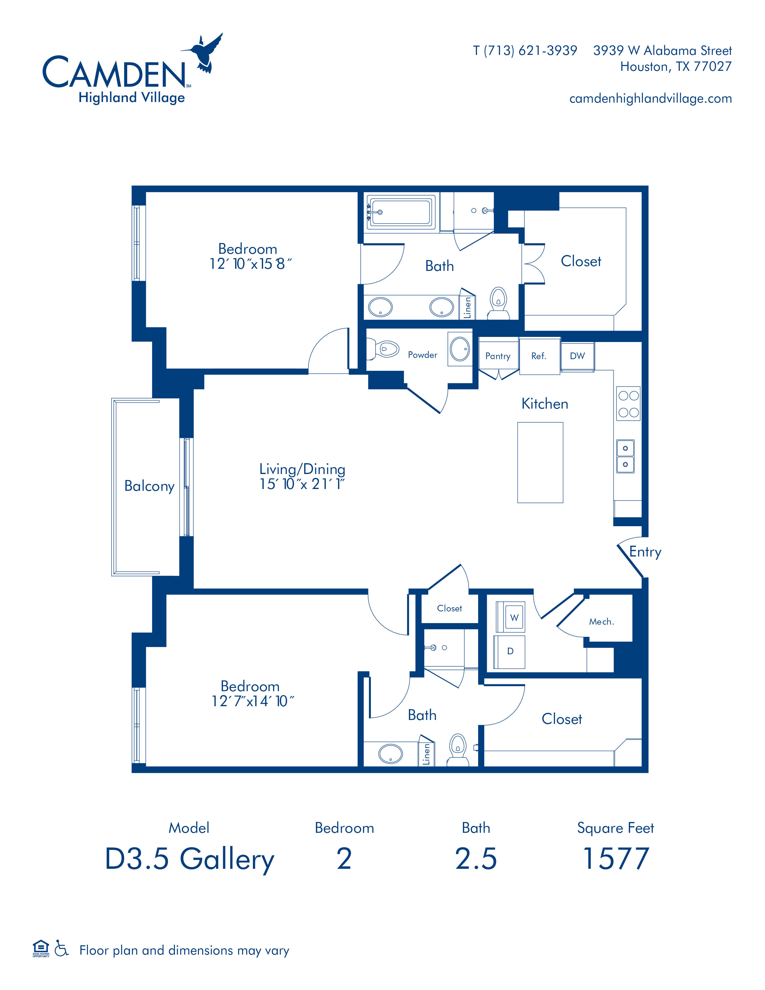 Camden Highland Village Apartments and Townhomes Photo