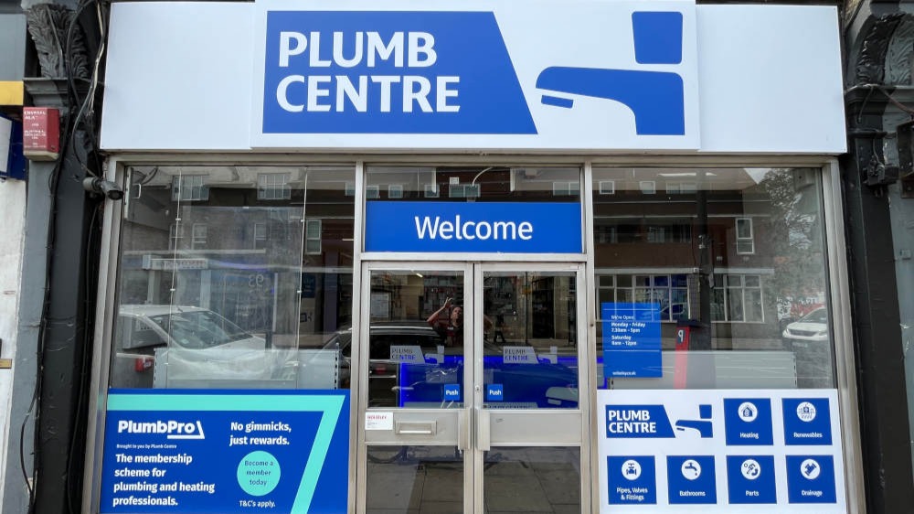 Outside of Plumb Centre in Shepherds Bush