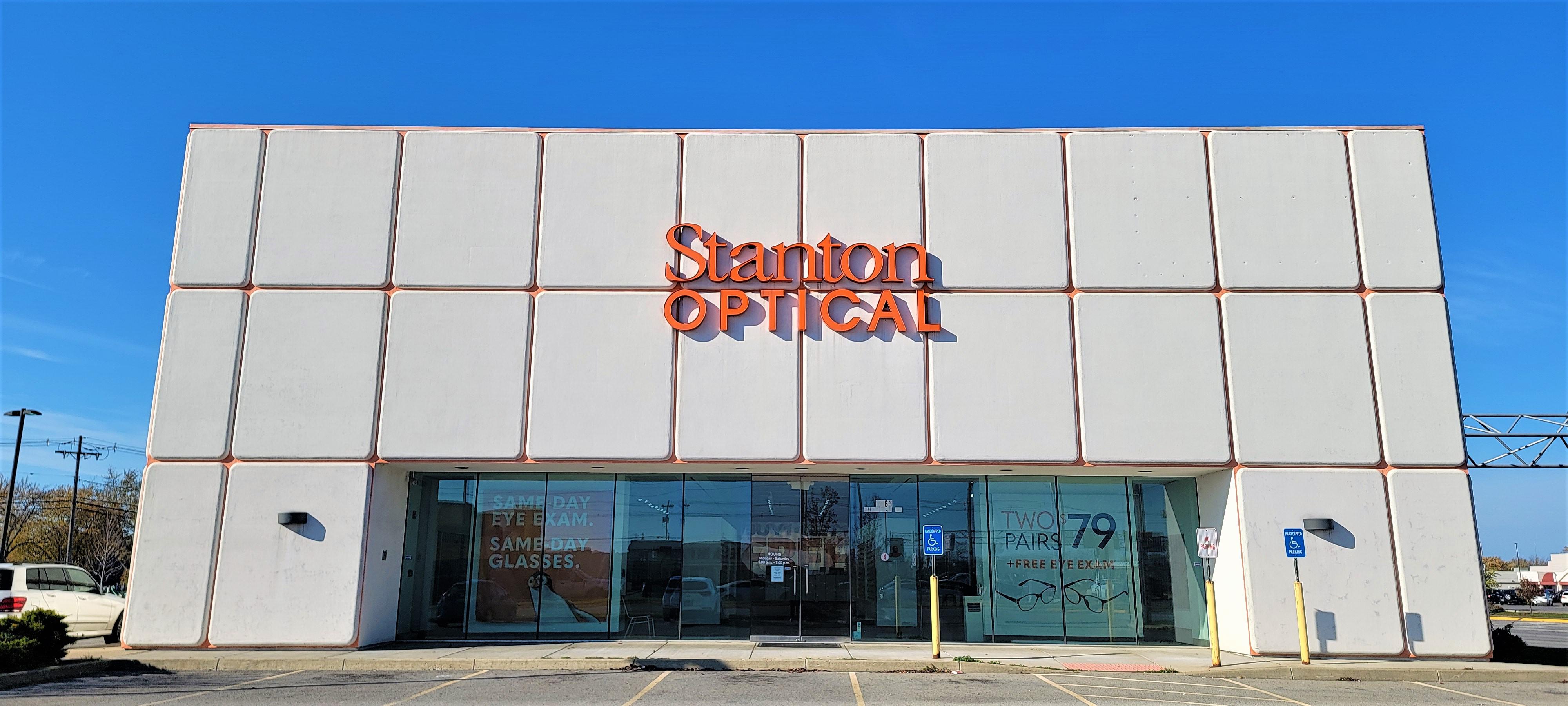 Storefront at Stanton Optical store in Tonawanda, NY 14150