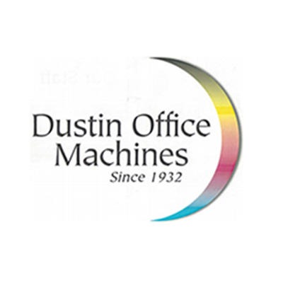 Dustin Office Machines Logo