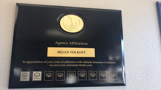 Images Helen Volkoff: Allstate Insurance