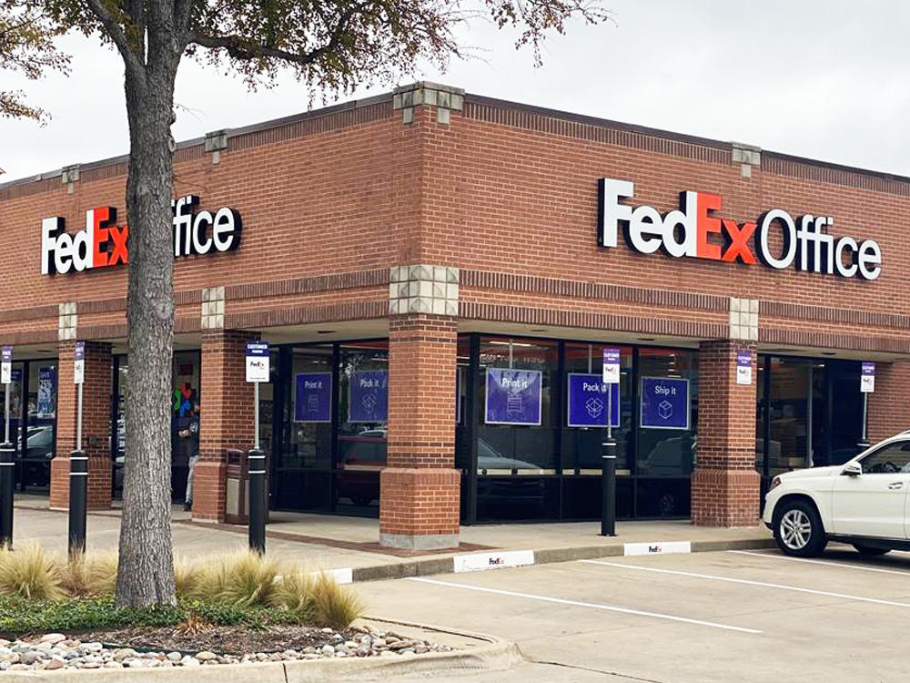 Exterior photo of FedEx Office location at 5000 W Park Blvd\t Print quickly and easily in the self-service area at the FedEx Office location 5000 W Park Blvd from email, USB, or the cloud\t FedEx Office Print & Go near 5000 W Park Blvd\t Shipping boxes and packing services available at FedEx Office 5000 W Park Blvd\t Get banners, signs, posters and prints at FedEx Office 5000 W Park Blvd\t Full service printing and packing at FedEx Office 5000 W Park Blvd\t Drop off FedEx packages near 5000 W Park Blvd\t FedEx shipping near 5000 W Park Blvd