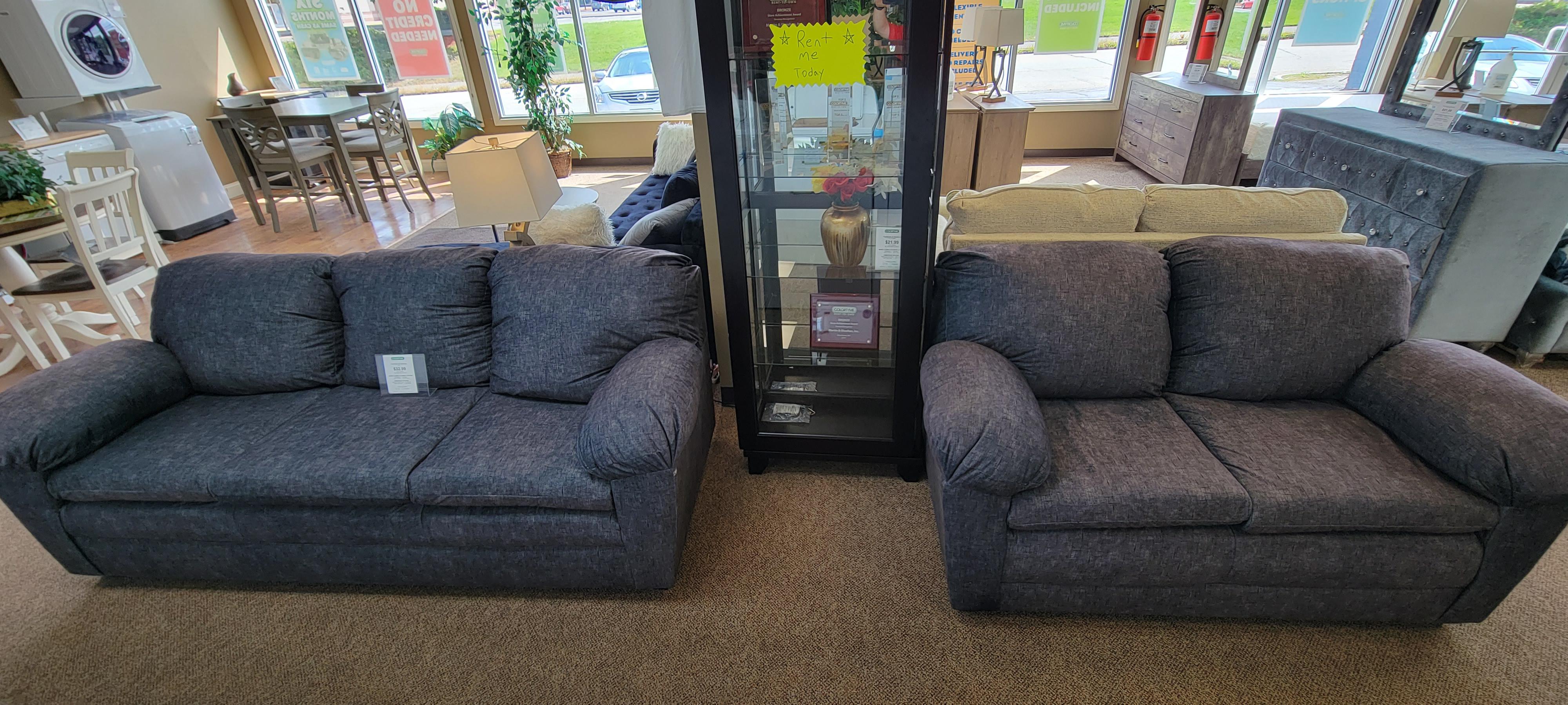 Furniture of America Sofa and Loveseat set