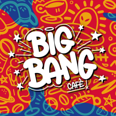 The Big Bang Cafe' Logo
