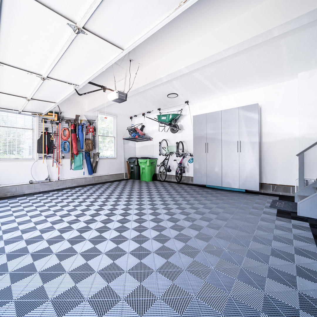 Spring is here and it's time to show that garage some organization love! From our custom floors to the Slatwall systems, to the custom storage-we design it all and install it too! We're your locally owned garage storage and floor design professionals and we'd love to work with you to make your garag