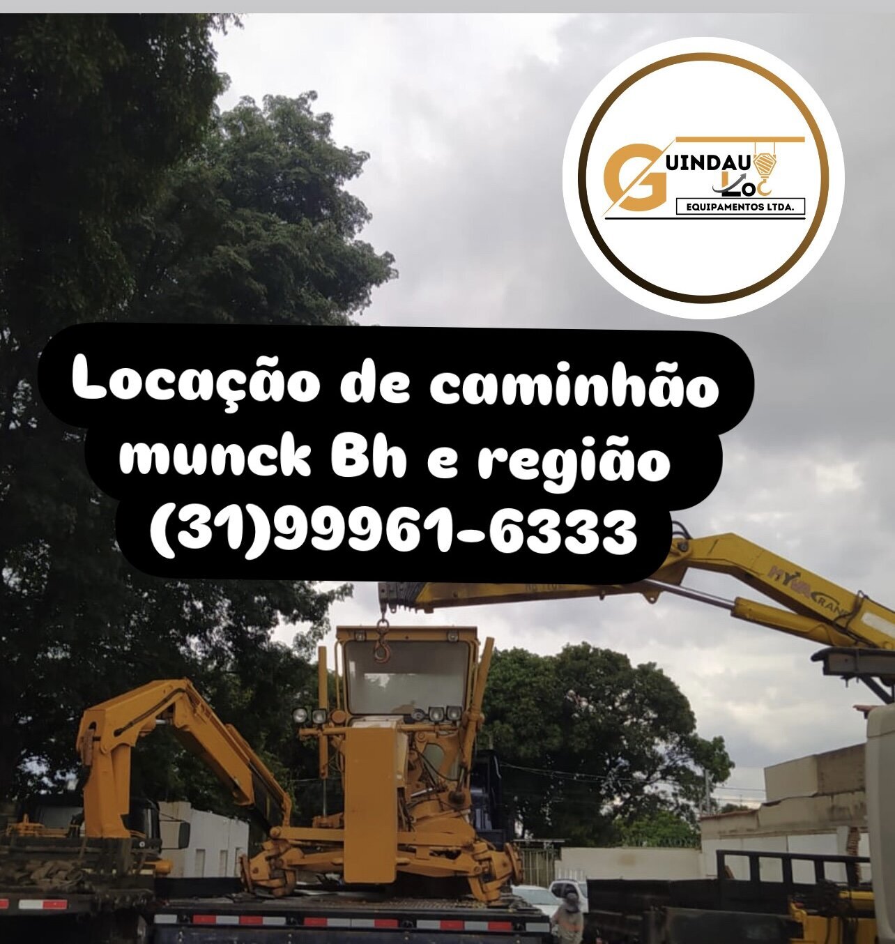 Images Guindauloc - Locação de caminhão munck