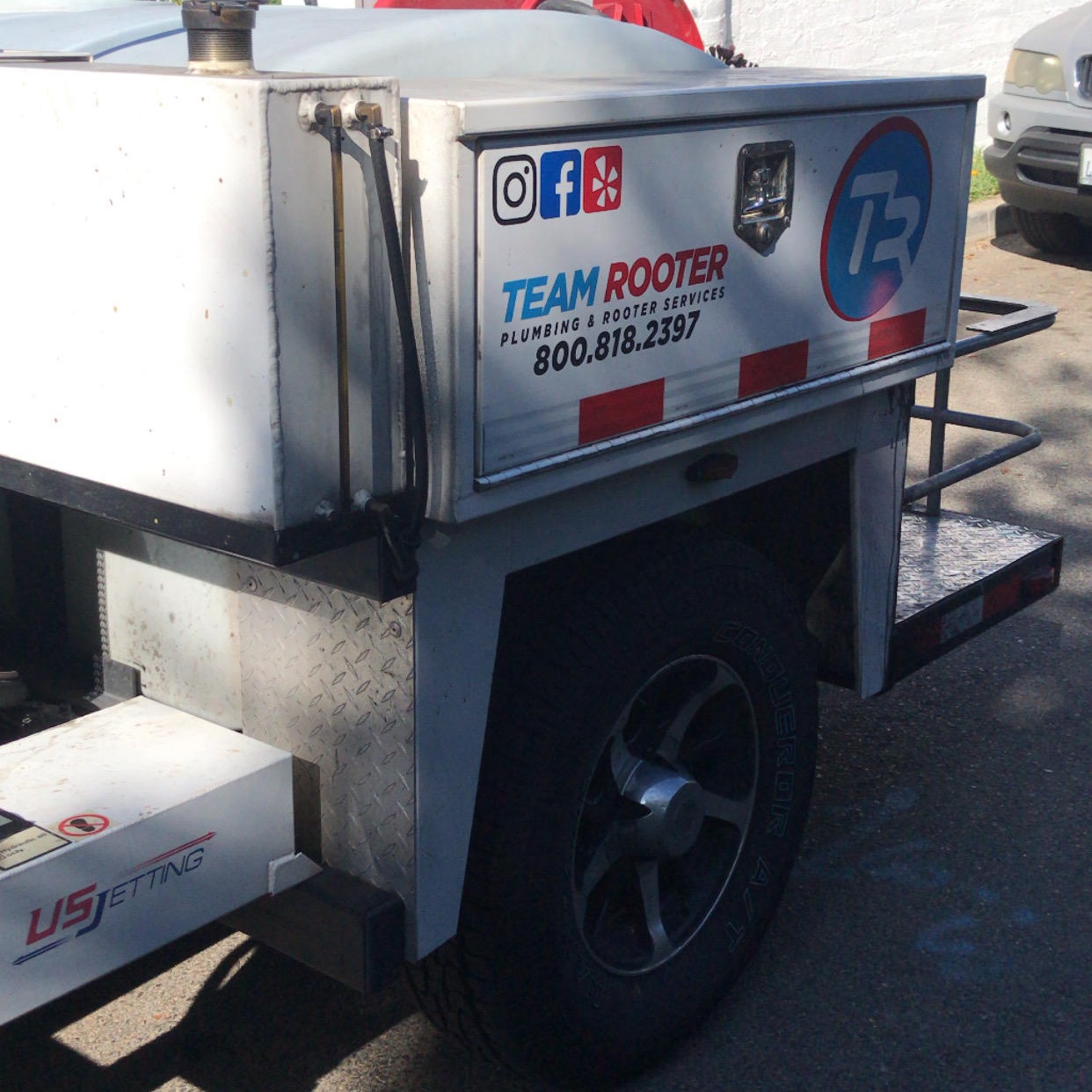 Team Rooter Hydro-jetting drain cleaning Service, Los Angeles, California.