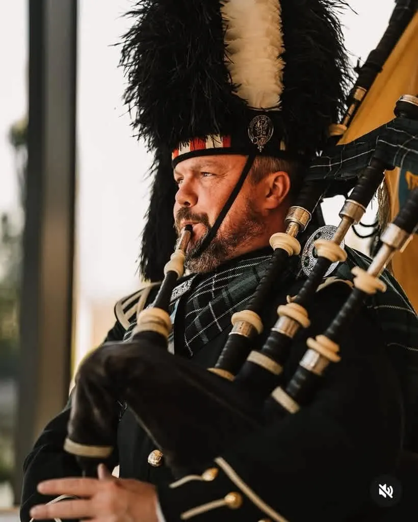 Images Andrew Paton Highland Bagpiper