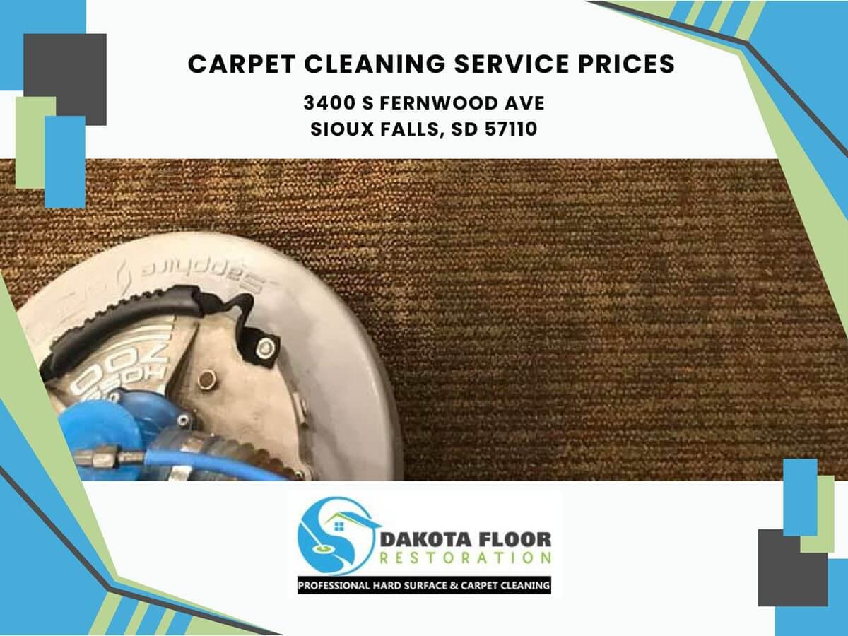 carpet cleaning service prices