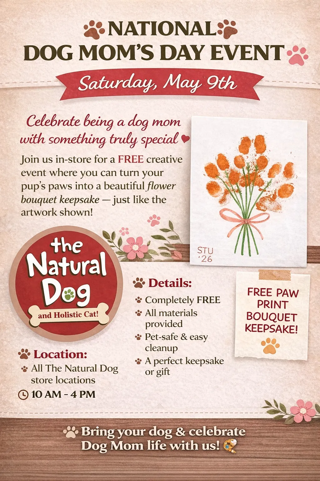 Image of Local Pet Event NATIONAL DOG MOM'S DAY Nearby