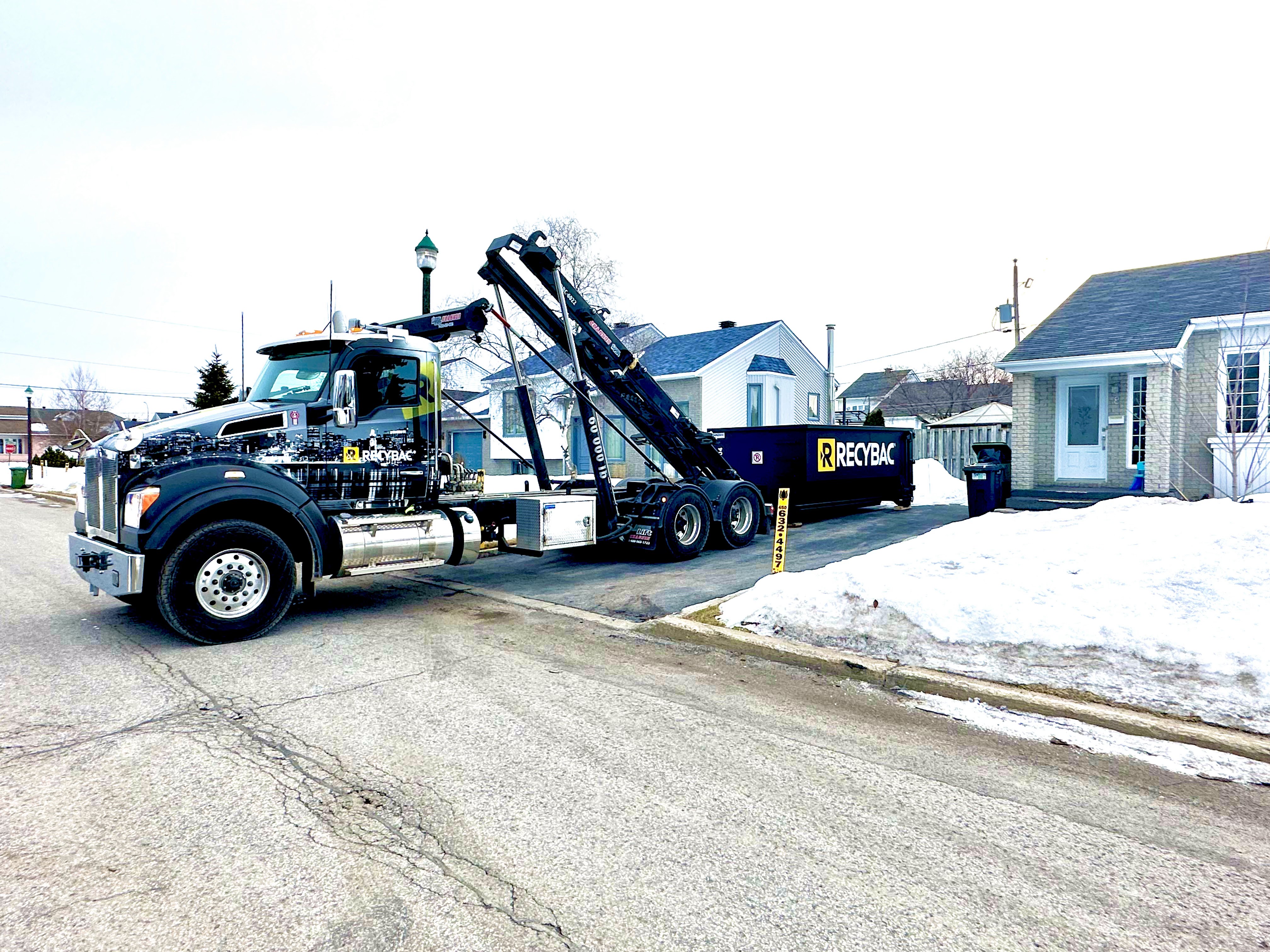 Images Location de conteneur RECYBAC Longueuil
