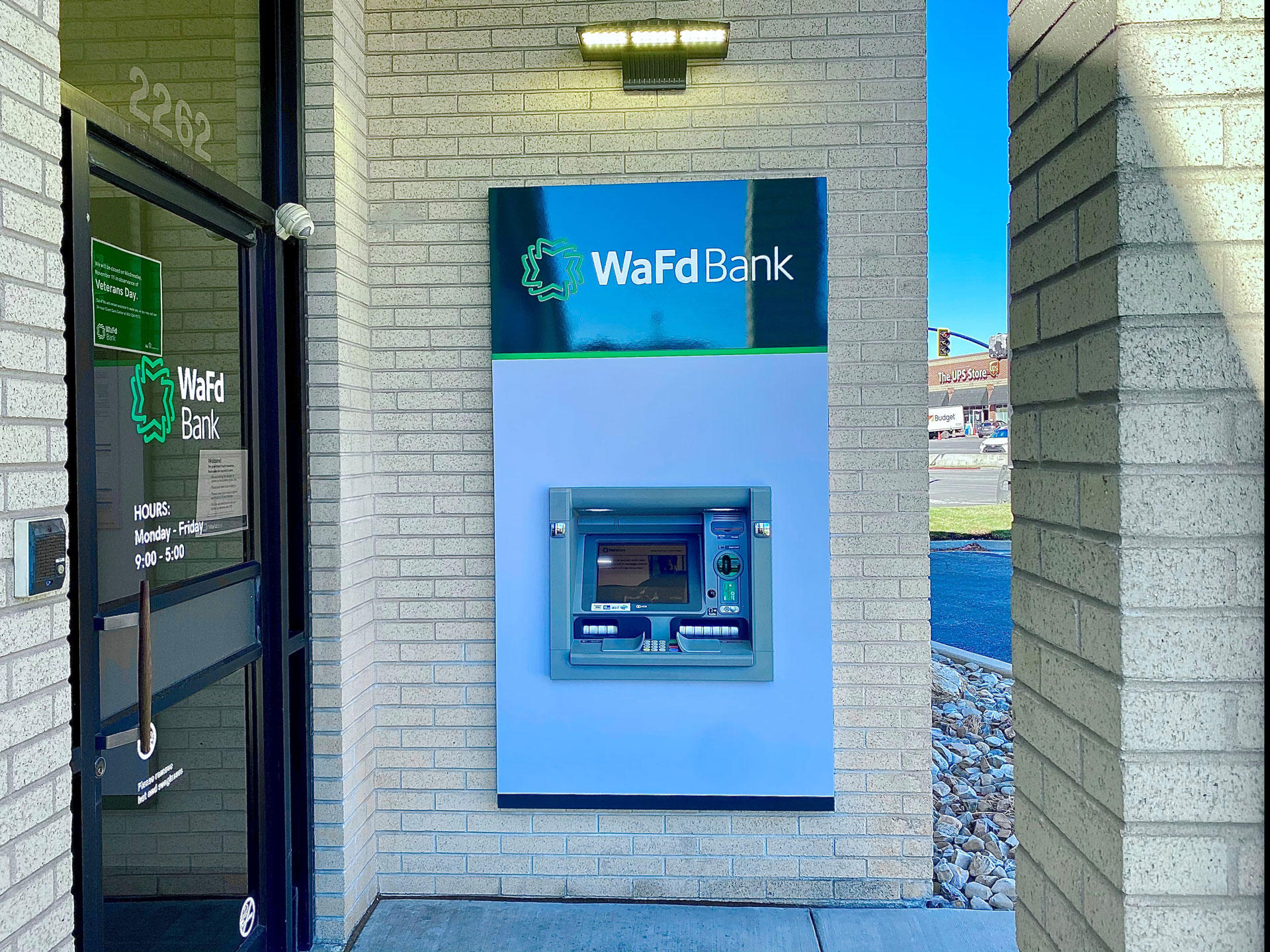 Photo of the WaFd Bank Branch location in Salt Lake City, Utah. Located at 2262 S Highland Dr, Salt  WaFd Bank Salt Lake City (801)467-7058