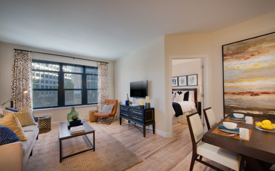 Spacious, open layouts with bright windows