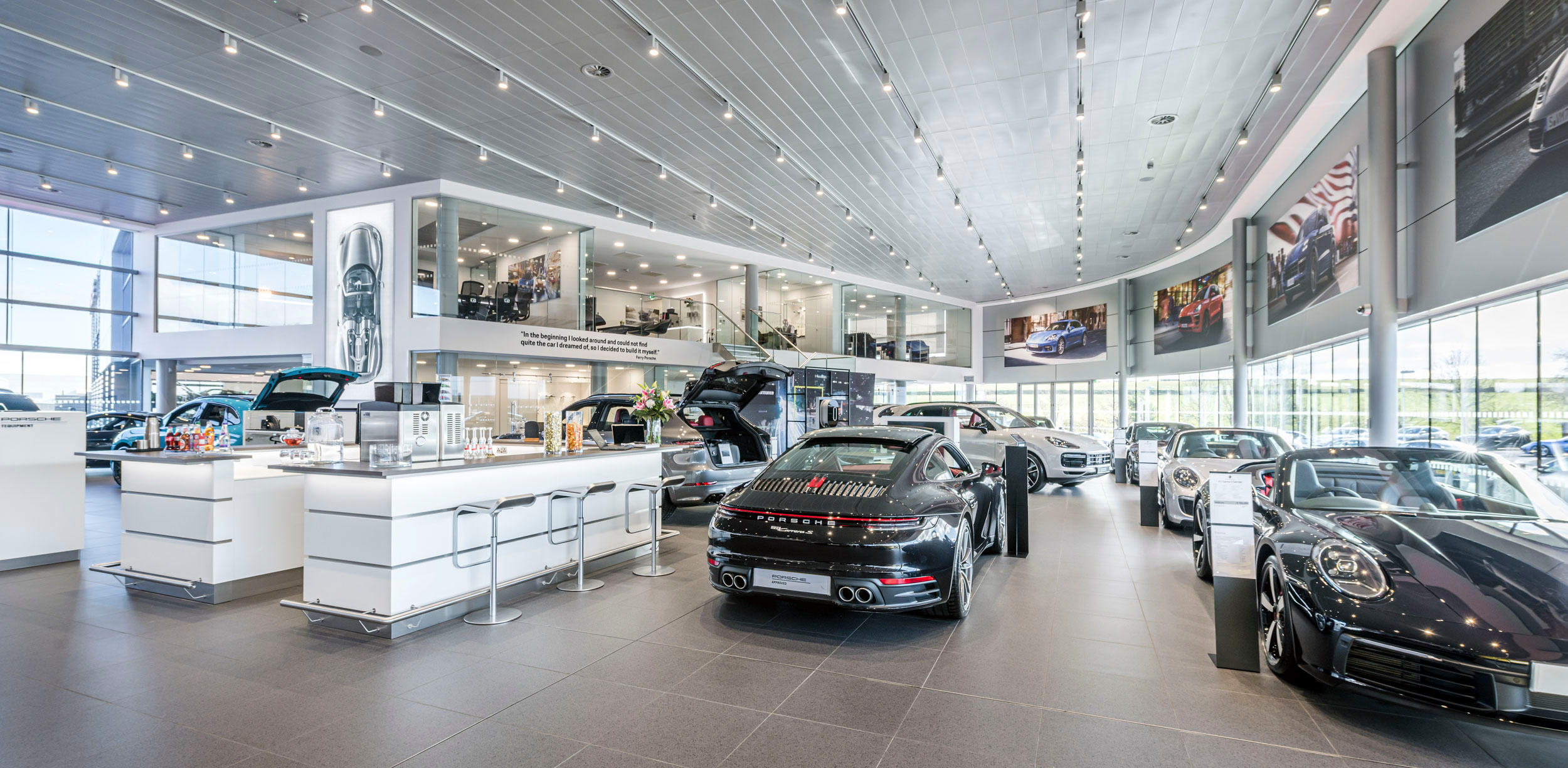 Images Porsche Centre Edinburgh