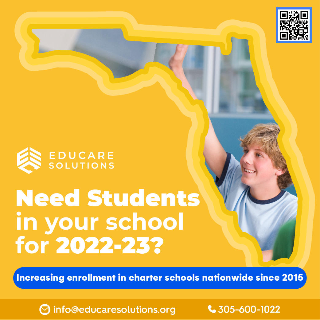 We do marketing for Schools in Florida and they are all full with Waitlist. Is yours? We can do 5 more! Made and Built for Charter Schools and the Century for choice.