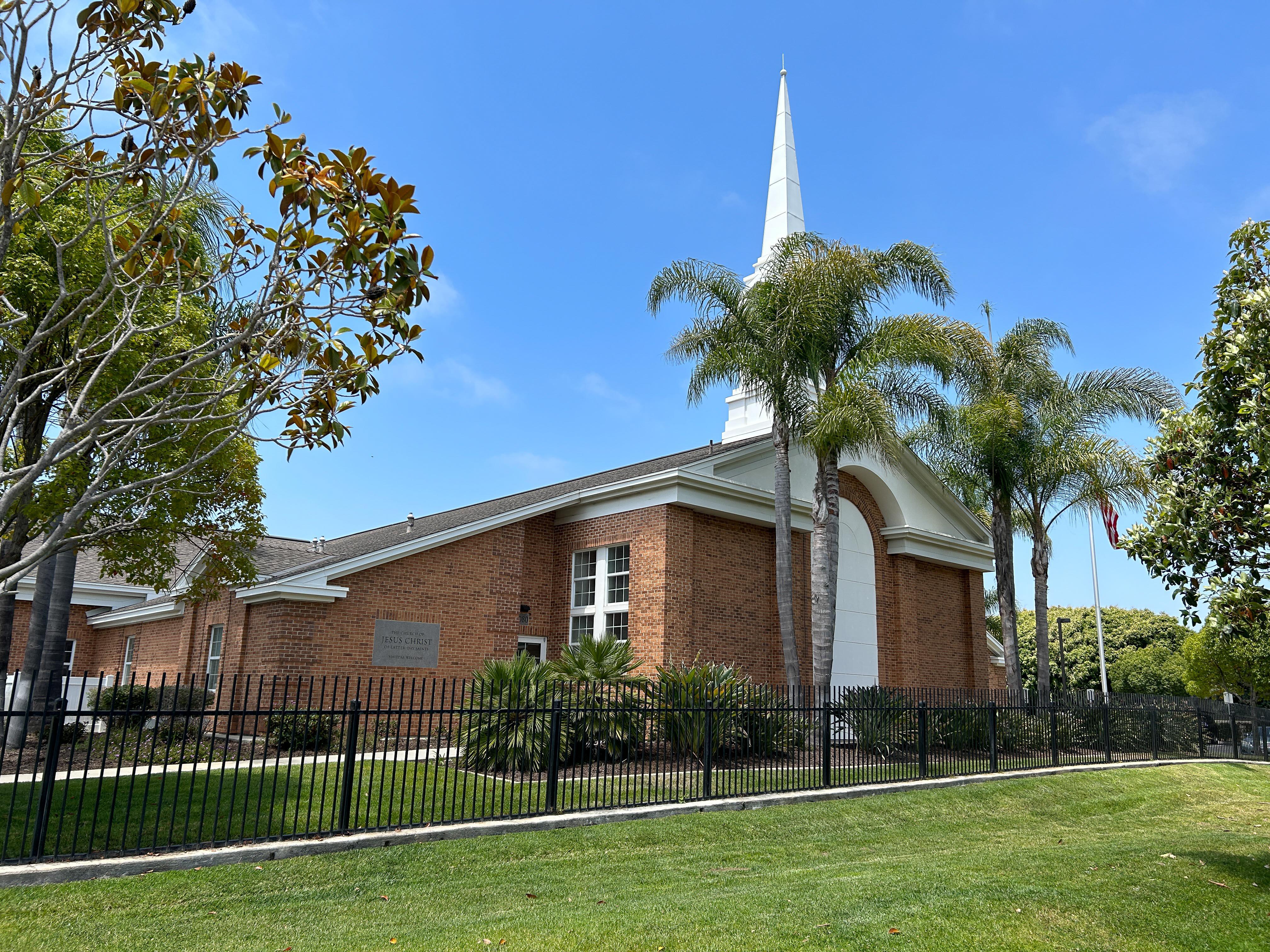 California Building of The Church of Jesus Christ of Latter-day Saints located at 2080 California Street, Oceanside, CA,