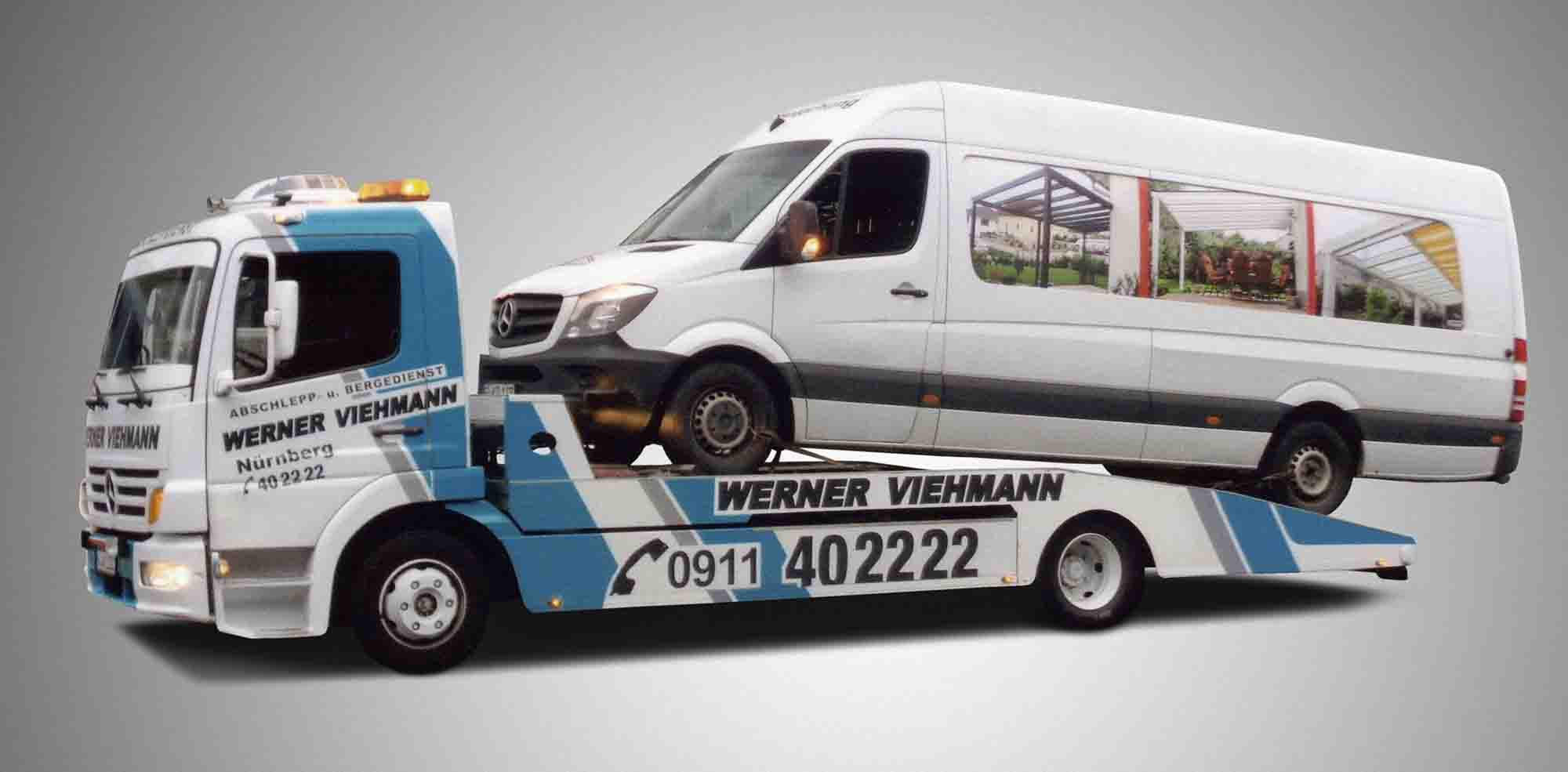 Logo Werner Viehmann Abschlepp - Bergedienst & Kranbetrieb
