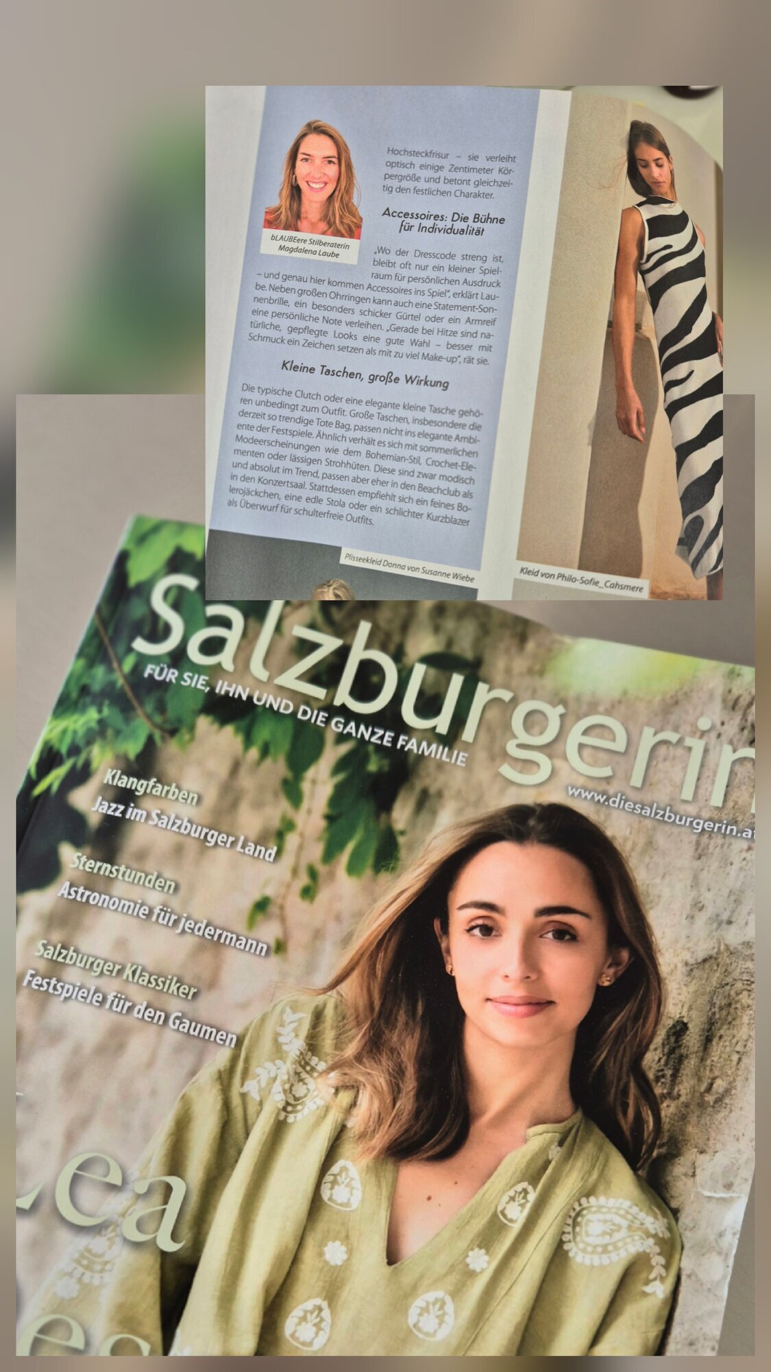 bLAUBEere Farb- & Stilberatung, Dipl.Visagistin, Carl-Zuckmayer-Straße 38 in Salzburg